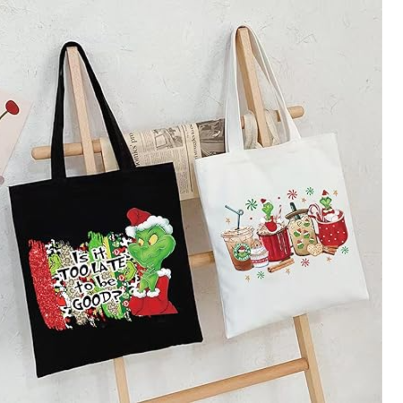 Grinch Canvas Bags Main Image