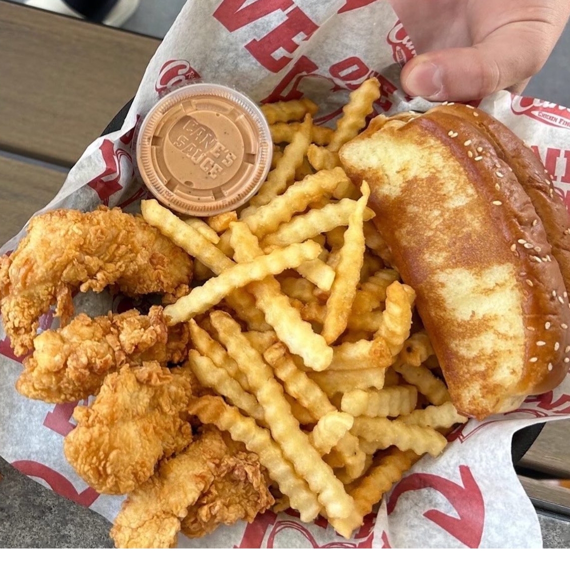 Wednesday Dinner - Raising Cane's