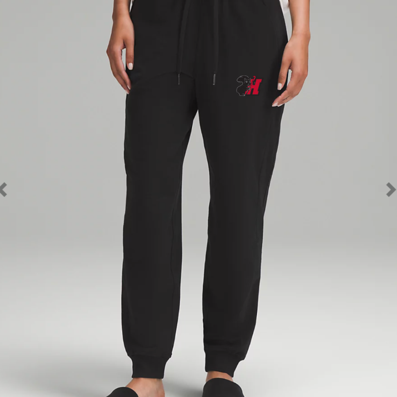 Scuba High Rise Jogger 28" French Terry  - HCFH Squirrel embroidery