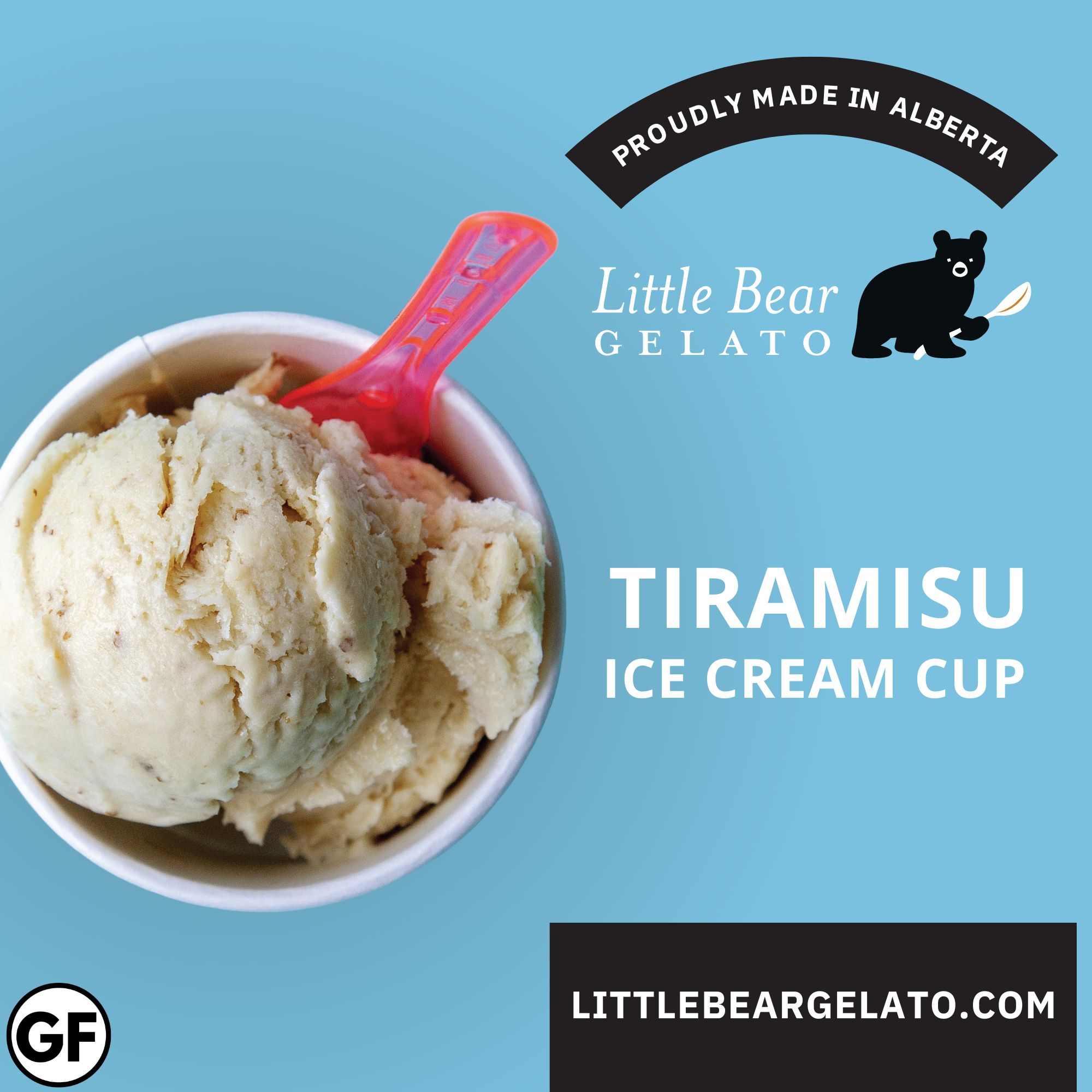 Tiramisu Ice Cream Cup (12 cups/per case)