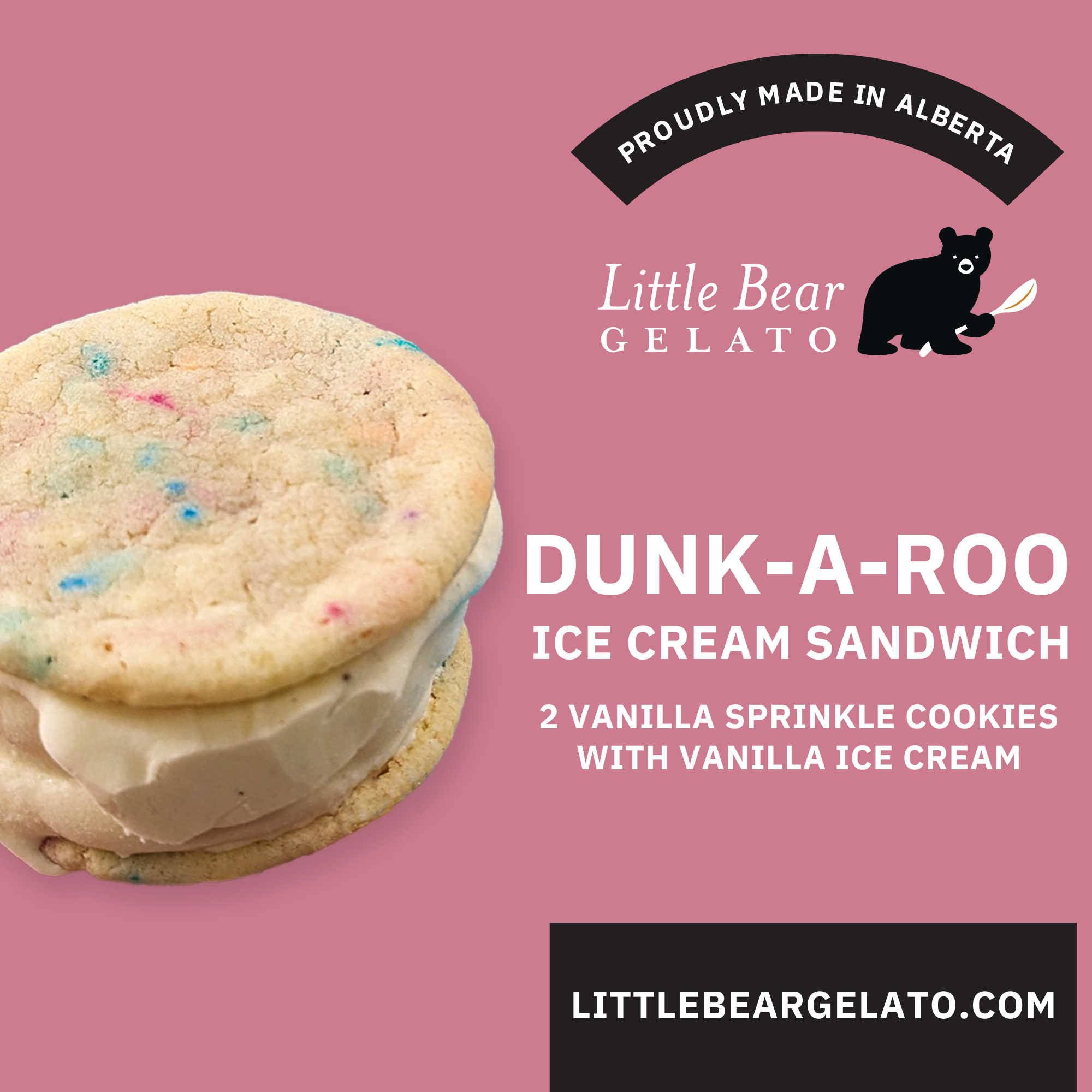 Dunk-A-Roo Ice Cream Sandwich (12 bars/per case)