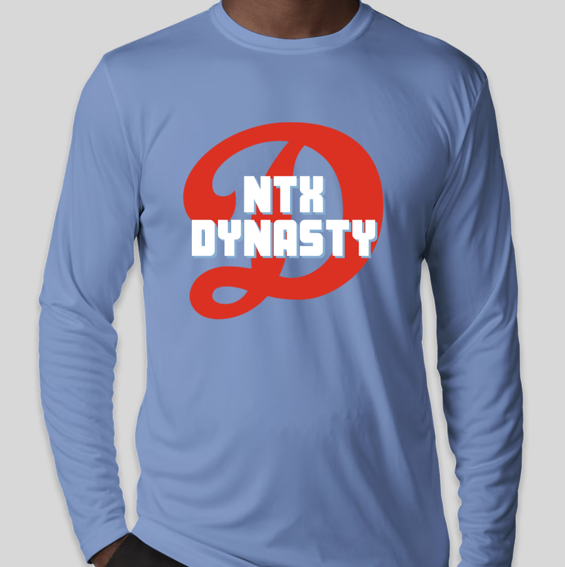 Blue Big D Longsleeve Main Image