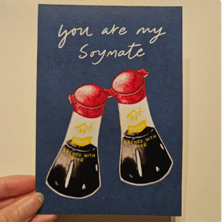 A6 Postcard (You are my soymate)