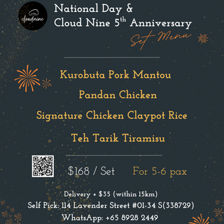 National Day Delivery Set Menu 2025