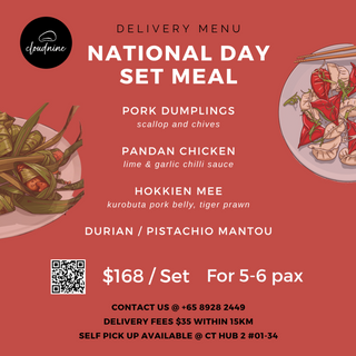 National Day Delivery Set Menu