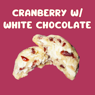 Cranberry with White Chocolate Cookie