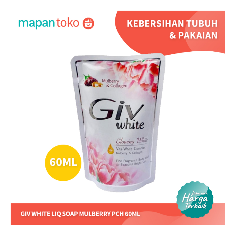 Sabun Cair GIV White Mulberry 60ml (Pcs)