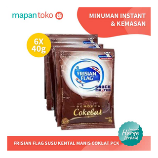 Frisian Flag Susu Kental Manis Coklat 40g (Renceng)