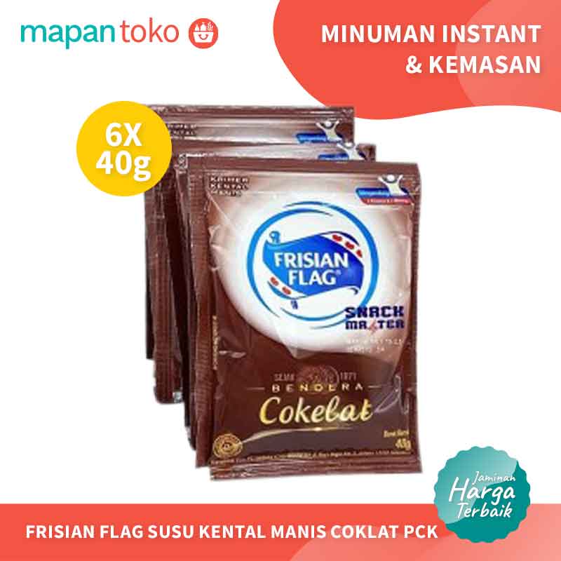 Frisian Flag Susu Kental Manis Coklat 40g (Renceng) Main Image