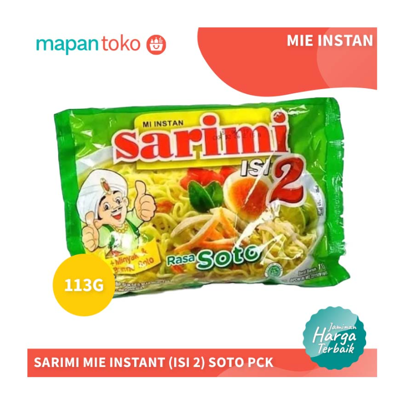 Sarimi Isi 2 Soto 113g (Karton) 