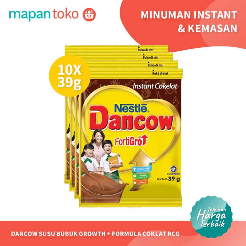 Dancow Susu Bubuk Coklat 39g (Renceng) Main Image