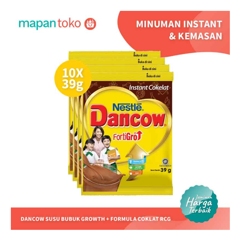 Dancow Susu Bubuk Coklat 39g (Renceng)