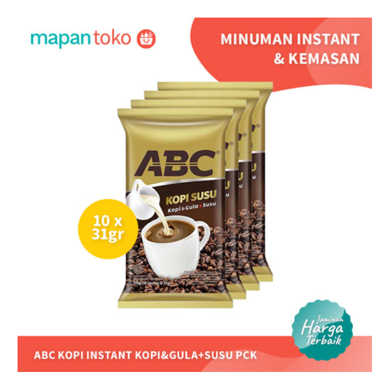 ABC Kopi Susu 31g (Renceng)