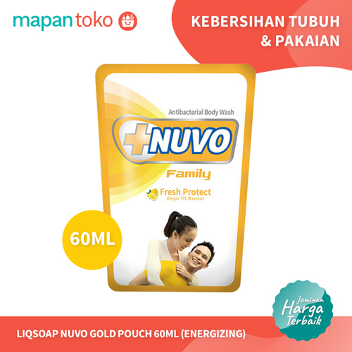 Sabun Cair Nuvo Family Gold 60 ml (Satuan) Main Image