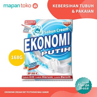 Ekonomi Cream Bag Putih 168g (Pcs)