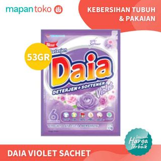 Daia Powder + Softener Violet 53g (Renceng)