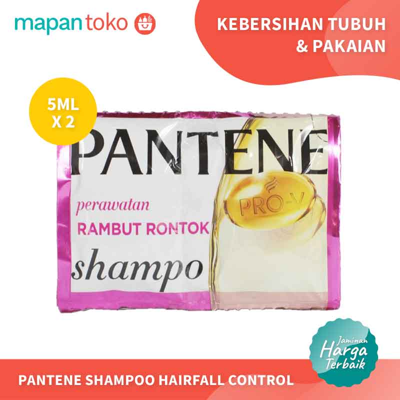 Shampoo Pantene Anti Hairfall 5x2ml (Renceng) Main Image