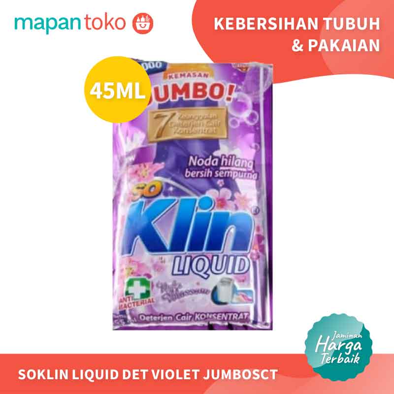 So Klin Liquid Pink  45ml (Renceng) Main Image