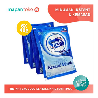 Frisian Flag Susu Kental Manis Putih 40g (Renceng)