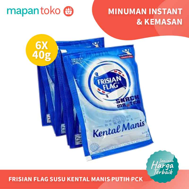 Frisian Flag Susu Kental Manis Putih 40g (Renceng) Main Image