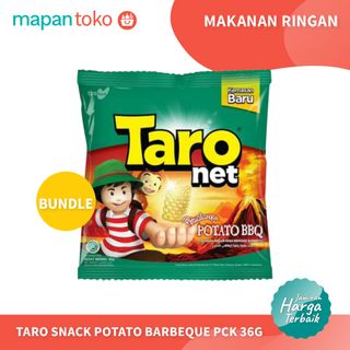 Taro Snack Potato Barbeque 36 gr (Bundle)