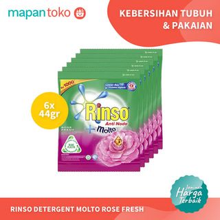 Rinso Molto Rose Fresh Sachet 42g (Renceng)