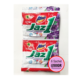 Jaz 1 Deterjen Bubuk Pesona Segar 40g (Renceng)