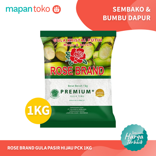 Gula Rose Brand Premium Hijau 1kg (Pcs) Main Image