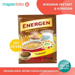 Energen Cereal Instant Rasa Coklat 34g (Renceng)