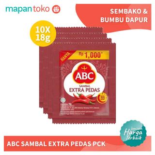 ABC Sambal Extra Pedas 10x18 g (Renceng)