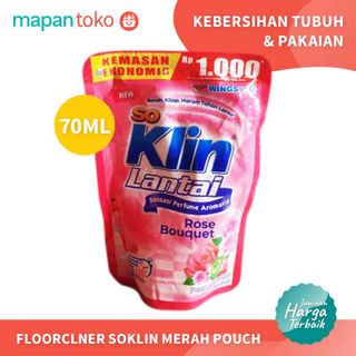 Soklin Lantai Merah 70ml (Pcs)