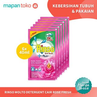 Rinso Molto Deterjen Cair 20ml (Renceng)