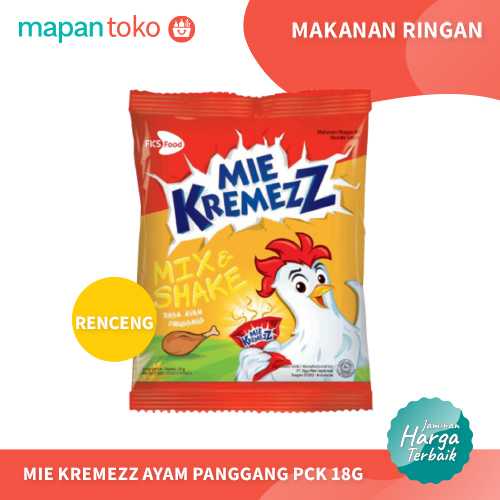 Mie Kremezz Ayam Panggang 18 Gr (Renceng) Main Image