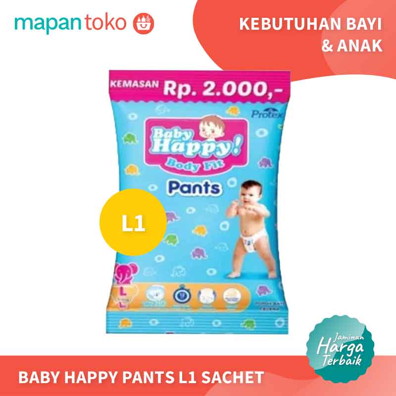 Baby Happy Pants L1 (Sachet) Main Image