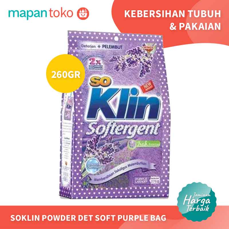 So Klin Powder + Softener Purple 260 gr  Main Image