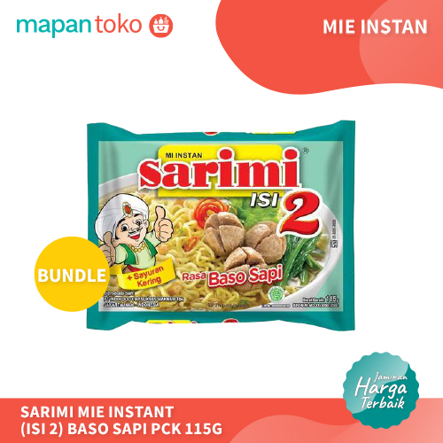 Sarimi Isi 2 Baso Sapi 115g (Bundle)  Main Image