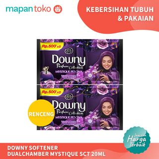 Downy Softener Dual Chamber Mystique - (Renceng)