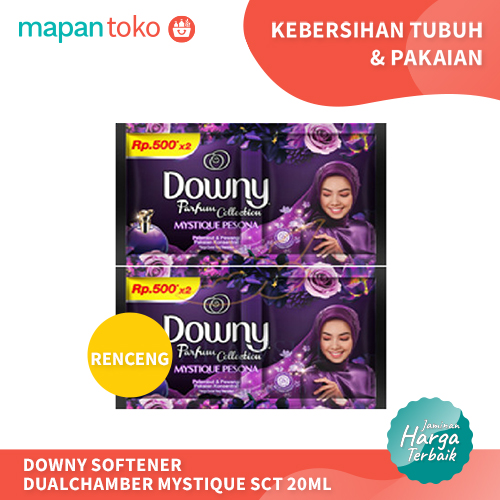 Downy Softener Dual Chamber Mystique - (Renceng) Main Image