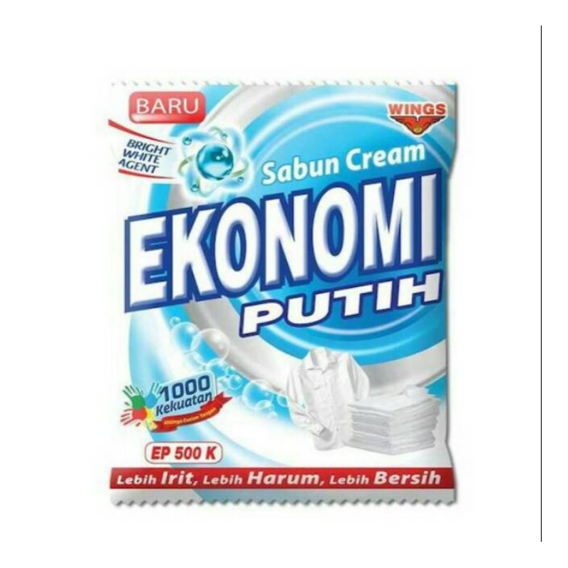 Ekonomi Cream Bag Putih 380g (Pcs)