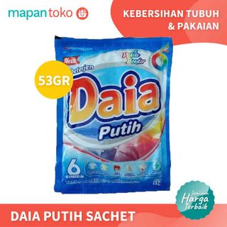 Daia Powder Putih 53g (Renceng)