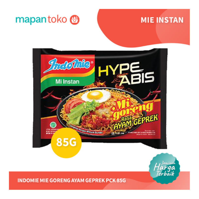 Indomie Goreng Ayam Geprek 85g (Bundle)