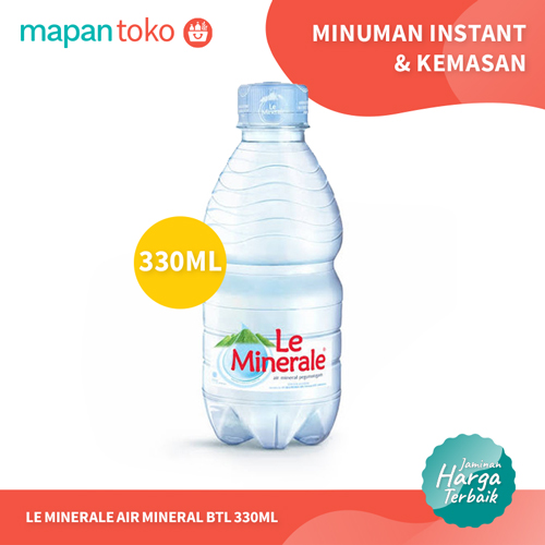 Air Mineral Le Minerale Botol 330 ml (Karton) Main Image