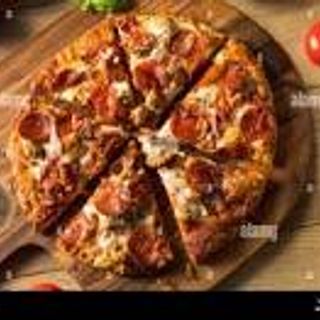 Slice of Meatlovers Pizza Image
