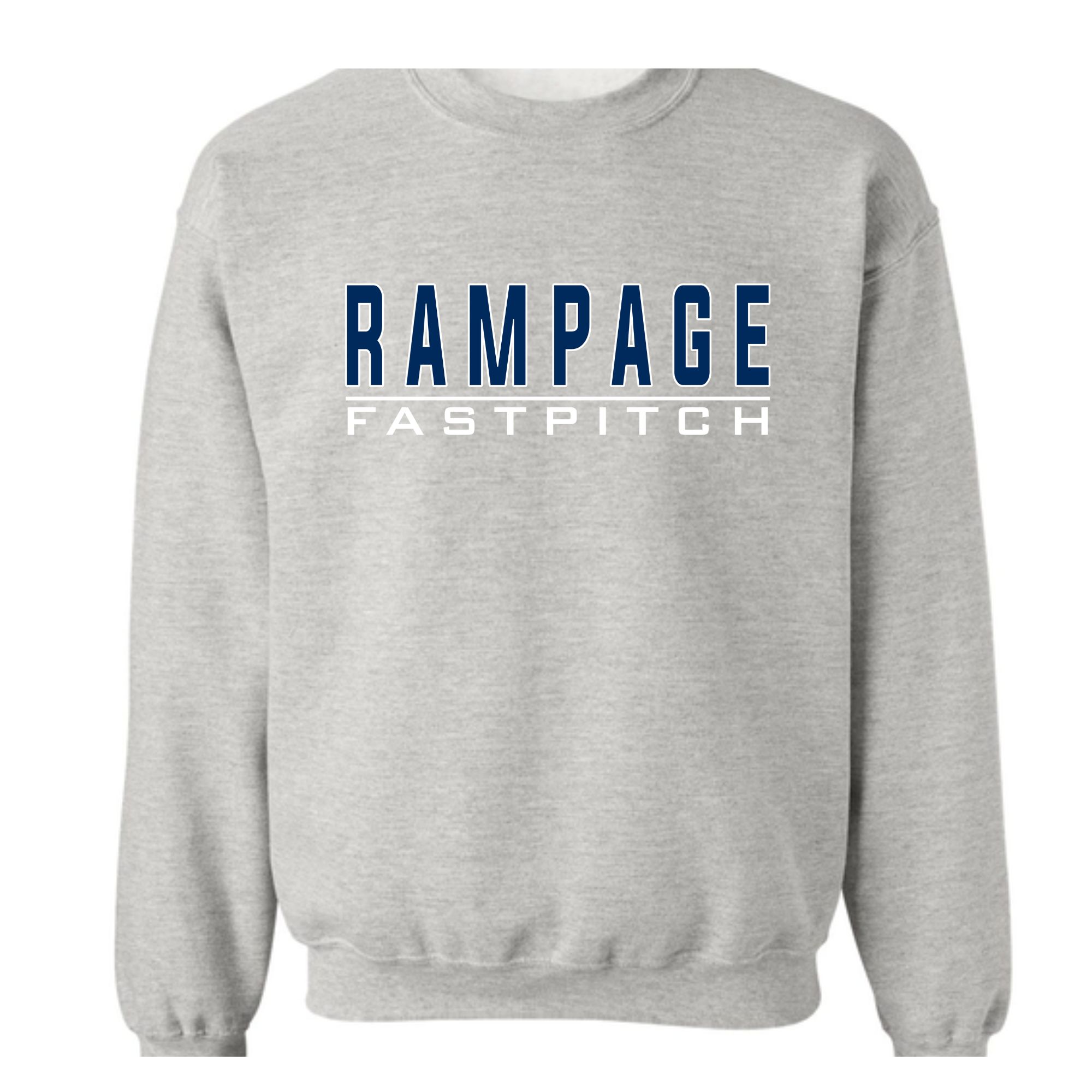 Gray Crew FP Sweatshirt: 50/50 Blend 