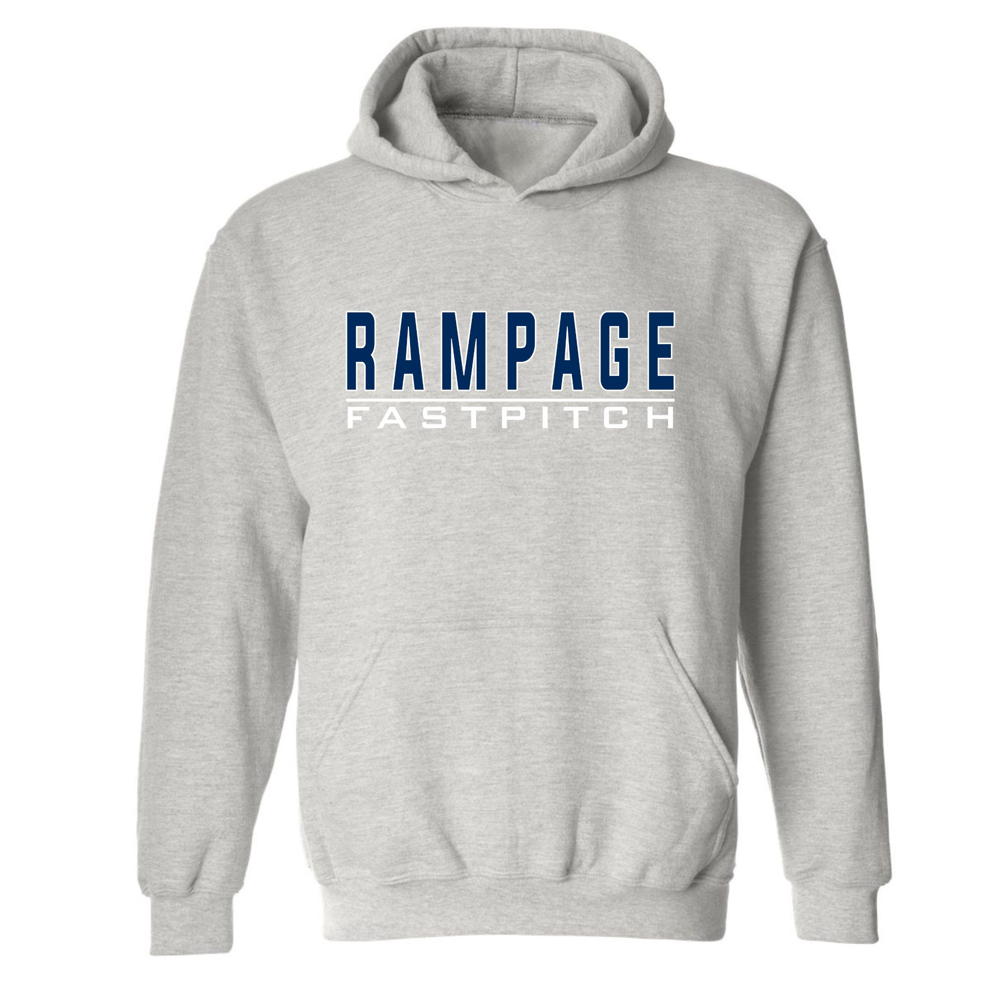 Gray FP Hoodie: 100% Poly