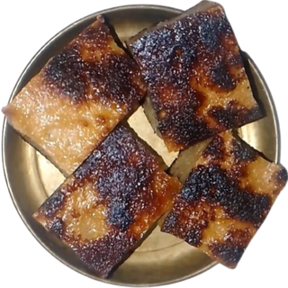 Chawal Biri Poda Pitha