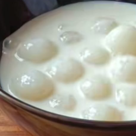 Tapioca Rasmalai (Sagoo Rasmalai) (Dr.Sunita's Kitchen)