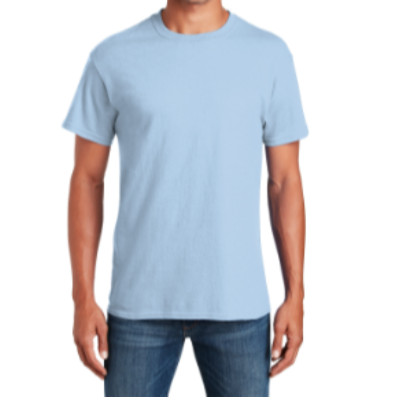 Light Blue T-shirt- Adult Sizes Main Image