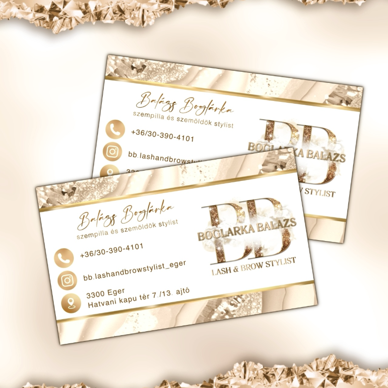 Névjegykártya tervezés