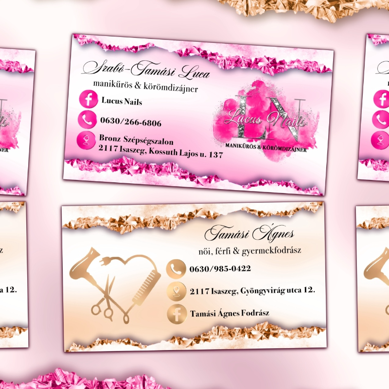 Névjegykártya tervezés